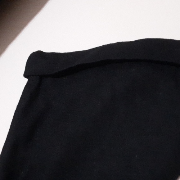 Lucky Brand Black Pants Jogger Teouser Linen Women L Lagenlook Casual Vacation - Picture 5 of 8